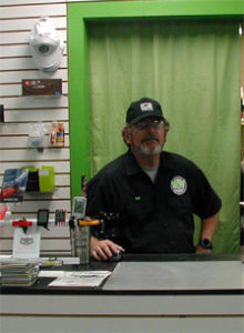 ron at counter